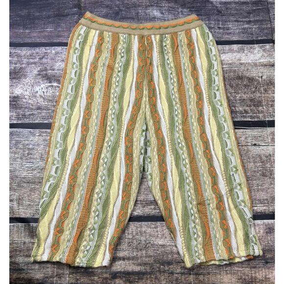 VTG Coogi Sweater Set Womens Small Vest Pants 3D Knit Acrylic Bundle 90s - Picture 5 of 15